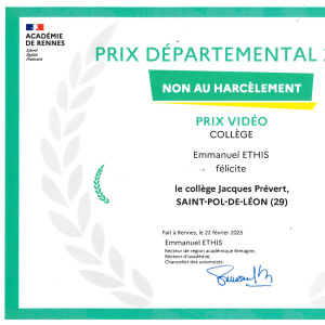 Prix NAH 2025